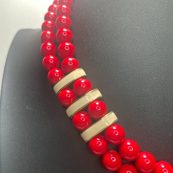 Vintage 80's Choker Necklace by Napier - Picture 3 of 8